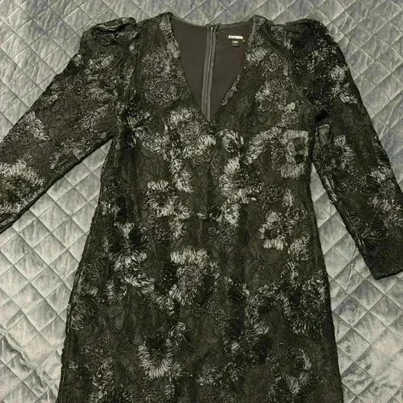 Express All-Over Lace Dress - Picture 3 of 5